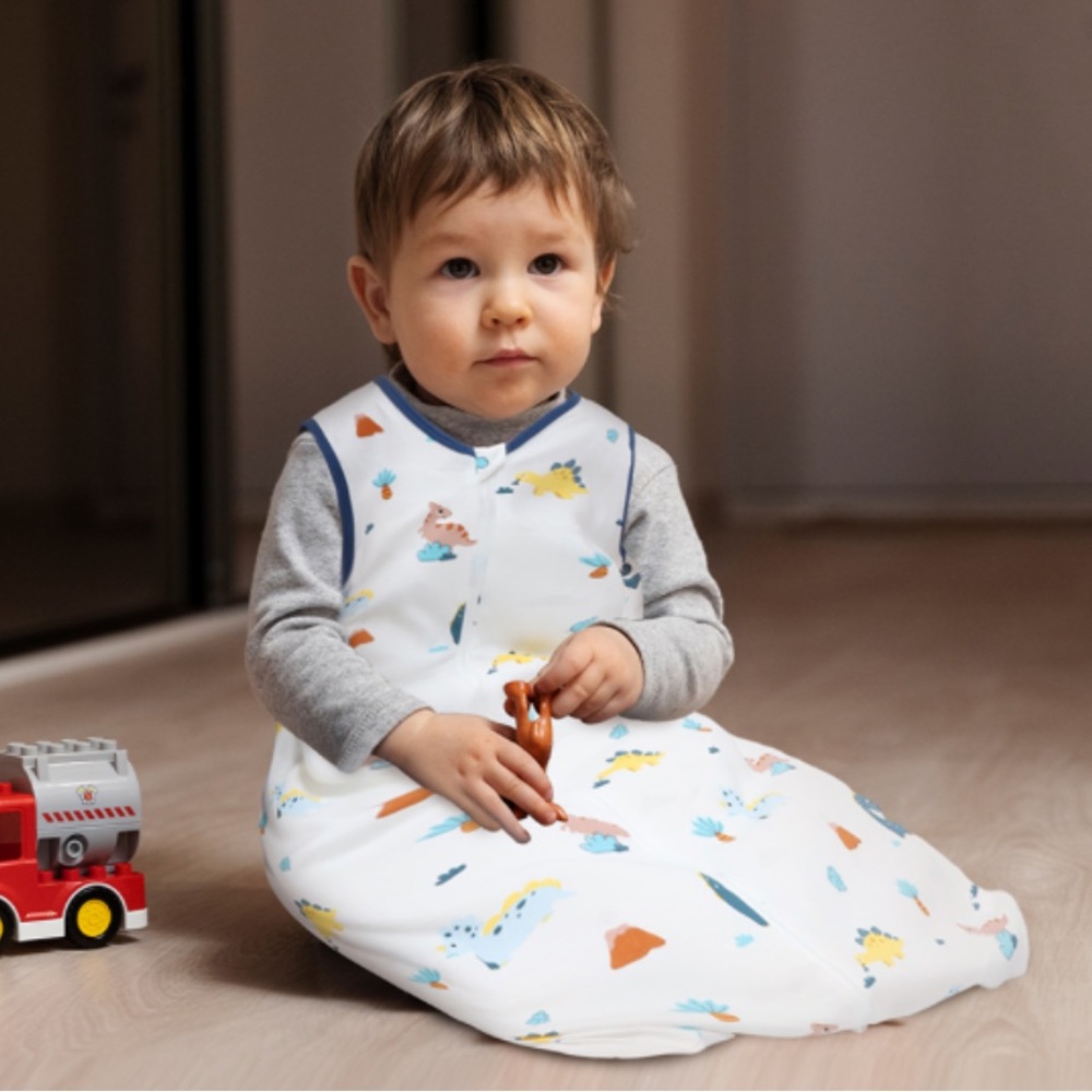 NWT Dinosaur Print Infant Sleep Sack - Baby Dinosaur Print, Zipper Enclosure, S